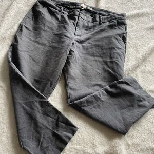 Gray Capri Slacks Size 18